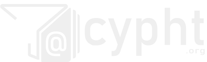 Large White Cypht Logo