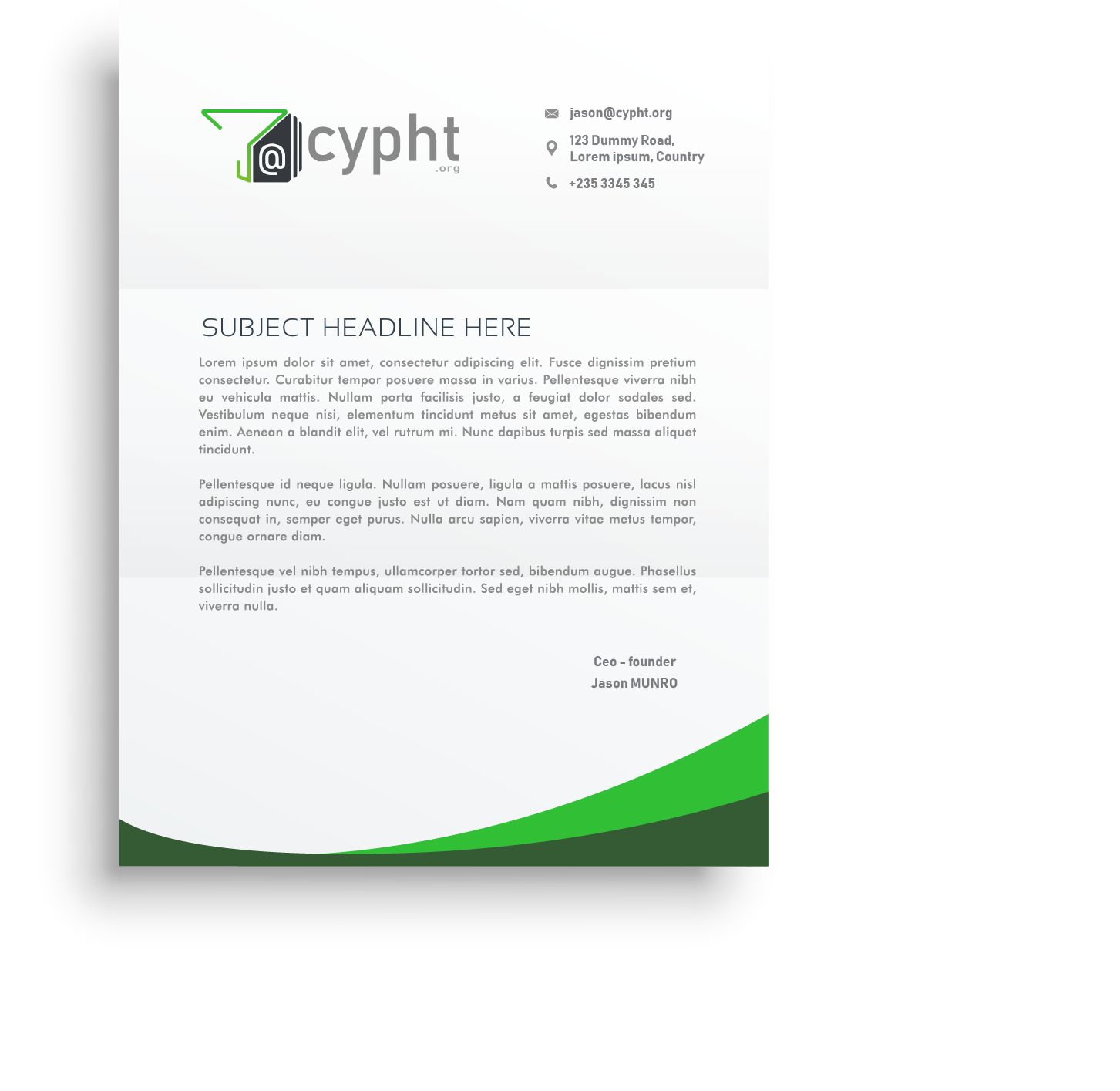 Letterhead Cypht