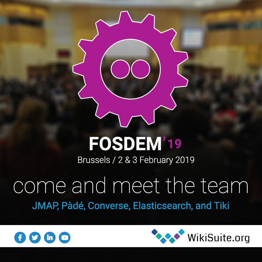 Wikisuite Fosdem19